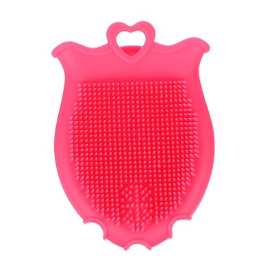 balacoo 3pcs Exfoliating Silicone Bath Brush for Toddlers Gentle Shampoo Brush for Boy Girl Ergonomic Handle Soft Bristles for Skin for Bath and Gentle Massaging
