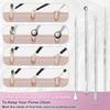Blackhead Remover Kit - Precision Stainless Steel Blackhead Remover Tweezers for Acne, Pimples Professional Acne Treatment Tool with Travel Case and Mirror view 4