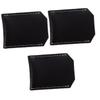 balacoo 3pcs Razor Cover Travel Protective Shaver Case Pu Leather Safety Razor Bag for Women view 1