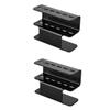 Balacoo 2 pcs tweezer stand eyelashes storage case eyelashes bag packing false eyelashes organizer cosmetic case eyelash extension Storage Rack display rack Fake eyelashes, Blackx2pcs view 1