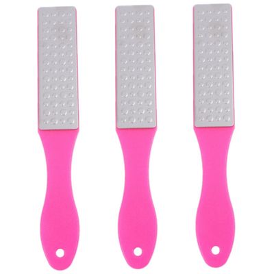 balacoo 3pcs Double Sided Foot File for Removal Professional Foot Scraping Tool Pedicure Accessory for Crusty Skin and Rough Spots Lightweight and Portable Design