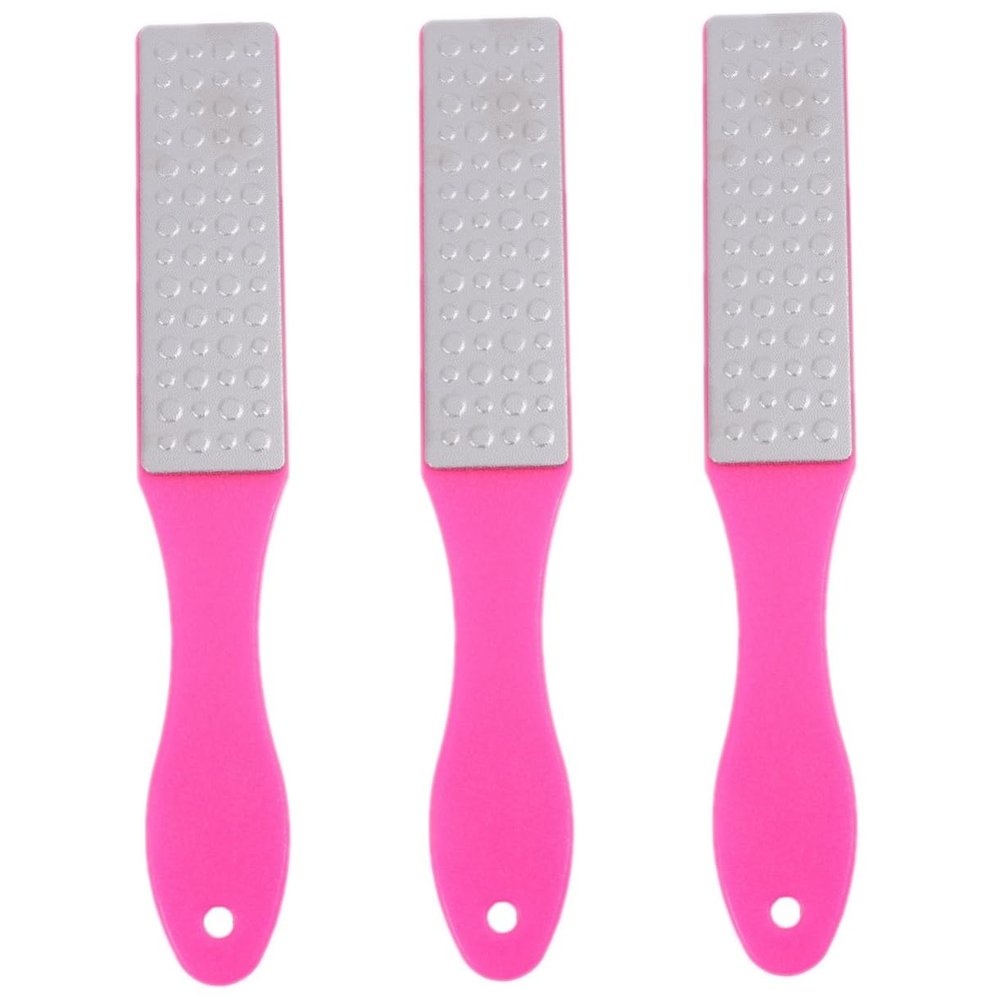 balacoo 3pcs Double Sided Foot File for Removal Professional Foot Scraping Tool Pedicure Accessory for Crusty Skin and Rough Spots Lightweight and Portable Design