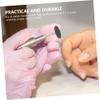 balacoo 2sets Professional Nail Manicure Tool Sandpaper Discs Nail Buffing Block Electric Grinding Discs for Art view 3