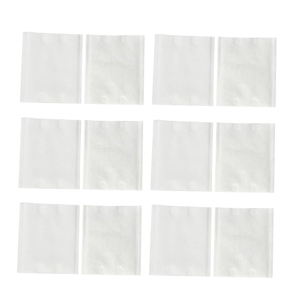 FOMIYES 128pcs Portable Makeup Remover Cotton Pads Soft Absorbent Face Wipes Random Colors for Skin Care and Nail Art for Travel and Home Use