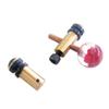 5SETS Solid Brass Front Rear Binding Post Copper Contact Screw US Standard 8-32 Thread Tattoo Machine Replacement Parts (Solid BRASS-08) view 1