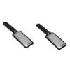 2pcs Stainless Steel Double-Sided Pedicure File for Exfoliating Dead Skin Removal Foot Care Tool for Smooth Feet Black Color for and Pedicures view 1