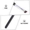 FOMIYES 20pcs Eyebrow and Eye Shadow Brush Angled Cosmetic Tool for Precise Makeup Application for Skin Types Easy to Clean and view 4