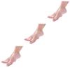 FOMIYES 3pcs Gel Pads for Heels Heel Sleeves Blister Prevention Gel Guard Plantar Fasciitis Relief Moisturizing Socks Foot Skin Care Protector Washable Stretchy Cushion view 1