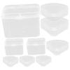 Abaodam 18pcs Makeup Sponge Holder Makeup Egg Storage Box Portable Cosmetics Egg Organizer view 2