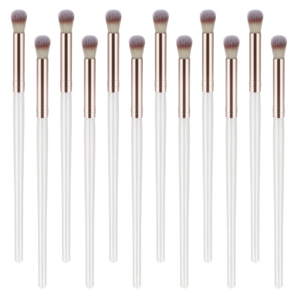 12 PCS Eyelash Cleaning Brush for Lash Extension Lash Brushes Eyelash Brushes Fluffy Eyeshadow Brush Lash Shampoo Brush for Natural Lifted Effects and Enhance Lower Lashes