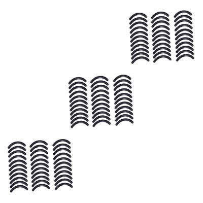 balacoo 150pcs Eyelash Curler Refill Pads for Women Washable Silicone Cushions Safe Eco-Friendly Material Soft Delicate Texture