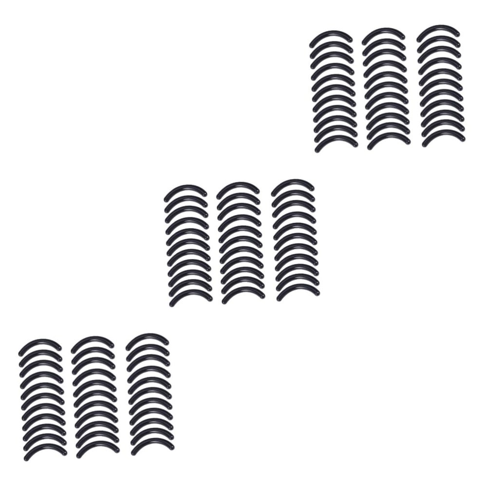 balacoo 150pcs Eyelash Curler Refill Pads for Women Washable Silicone Cushions Safe Eco-Friendly Material Soft Delicate Texture