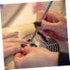 Balacoo 4 Pcs nail scraper for gel polish gel polish remover tool stainless nail pusher cuticle cleaning tool nail peeler scraper pusher tool nail art pusher manicure tool peeled Cleaner view 4