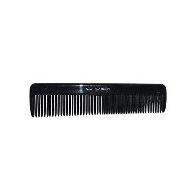 New Trend Beauty NTB Straight Back Fine Hair Comb Black