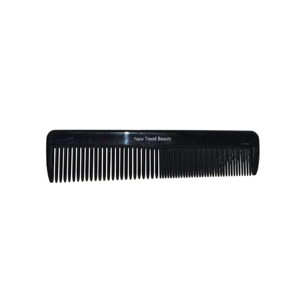 New Trend Beauty NTB Straight Back Fine Hair Comb Black