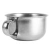 Airshi Men's Shaving Bowl, Resistant Environmental Stainless Steel, Durable and Easy to Clean Shaving Bowl, Shaving Cream Shop Soap Shop, Airshixg69hwut20 view 2