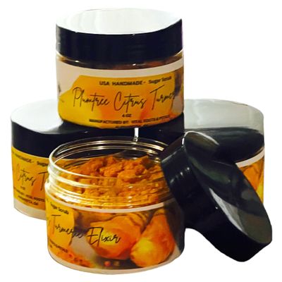 Vital Roots & Petals, Plumtree Citrus Turmeric Elixir" - a skincare sensation crafted with precision and care to unlock your skin's natural radiance. This exquisitely balanced elixir is Powerful.