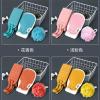 Bath Towel Set of Strong Back rubbing Gloves Men's Bath Artifacts Female Bath Home Back scrubbing mud rubbing ash Bath Ball (Color : Brickred) view 4
