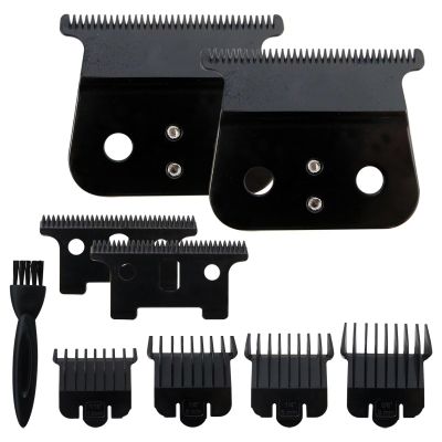 2 Pack Black T Outline-r Blades for Andis T Outline-r, for Andis GTX Blade, for T Liner Clipper