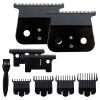 2 Pack Black T Outline-r Blades for Andis T Outline-r, for Andis GTX Blade, for T Liner Clipper view 1