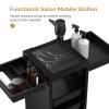 OmySalon Salon Trolley Cart with Wheels & 6 Drawers, Hair Cart Organizer for Stylist Hairdresser, Salon Cabinet Station for Barbershop Beauty Spa view 4