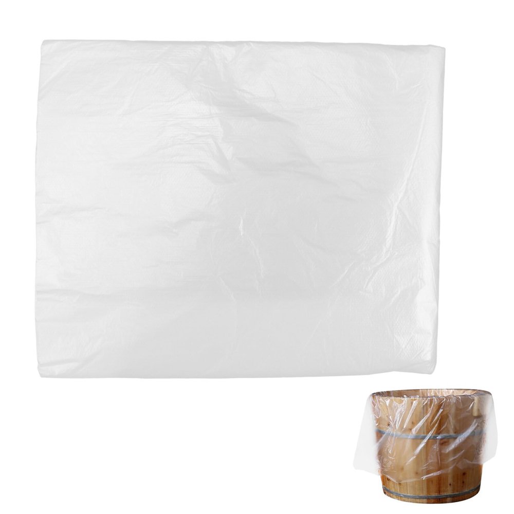 80pcs Spa Plastic Bags Spa Pedicure Liner Foot Soaking Bags Portable Bath Basin Bags Bath Liners Shop Pedicure Supplies Foot Bath Bags Tub Liners Bath Liner Replacement Clear Bags