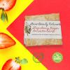 Bare Beauty Naturals 100% Natural Strawberry Ginger Soap//Native American early Appalachian skin care Plant-Based (Super chunky cut 7-8.9 oz, Lrg Lo-Exfol Muslin) view 3