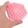 2pcs Bathing Scrubber Hair Scalp Body Massage Scrubber Silicone Loofah Men Body Shower for Sided Brush Silicone Bath Loofah view 2