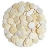 108 Pack Natural Loofah Sponge Exfoliating Face Pads - Facial Body Scrubbers Pad - When Bath Shower and Spa - Loofa Sponges Brush Scrub - Bulk Loofahs Scrubber - Cleansing Skin for Women and Men view 1