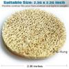 108 Pack Natural Loofah Sponge Exfoliating Face Pads - Facial Body Scrubbers Pad - When Bath Shower and Spa - Loofa Sponges Brush Scrub - Bulk Loofahs Scrubber - Cleansing Skin for Women and Men view 3