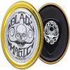 THE VINTAGE GROOMING CO. Black Mustache Wax | Black Magic Death Grip Moustache Wax | Hide Grey Hair In Beard Or Moustache | Extra Strong Hold Mustache Wax Unscented | 1 oz Tin Heat Source Required view 1