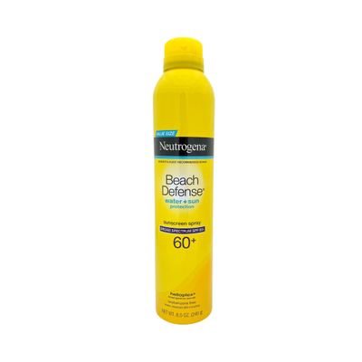 Neutrogena Beach Defense SPF 60+ Sun Care Sunscreen Spray - 8.5 Ounce