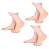 balacoo 3pcs Heel Protection Socks Gel Cushion Plantar Fasciitis Relief Moisturizing Foot Care Silicone Gel Comfortable Stretchy Design view 1