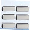 balacoo 18pcs Nail Care Tool Four-Sided Nail Buffer Sanding Block Soft Sponge Material for Salon Use Grey view 3