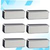 balacoo 18pcs Nail Care Tool Four-Sided Nail Buffer Sanding Block Soft Sponge Material for Salon Use Grey view 4