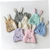 balacoo Creative Cartoon Rabbit Dry Hair Hat for Boy Girl Super Absorbent Soft Hair-drying Cap for Bathing and Face Washing Random Color view 2