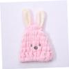 balacoo Creative Cartoon Rabbit Dry Hair Hat for Boy Girl Super Absorbent Soft Hair-drying Cap for Bathing and Face Washing Random Color view 4