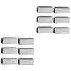 balacoo 12pcs Four-Sided Nail File Buffer Sponge Nail Care Tool for Professional and Manicure Easy to Use Grey view 1