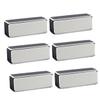 balacoo 12pcs Four-Sided Nail File Buffer Sponge Nail Care Tool for Professional and Manicure Easy to Use Grey view 3