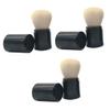 balacoo 3pcs Professional Makeup Brush Kit Blush Brush for Setting Powder Fiber Bristles for Women view 1
