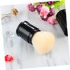 balacoo 3pcs Professional Makeup Brush Kit Blush Brush for Setting Powder Fiber Bristles for Women view 3