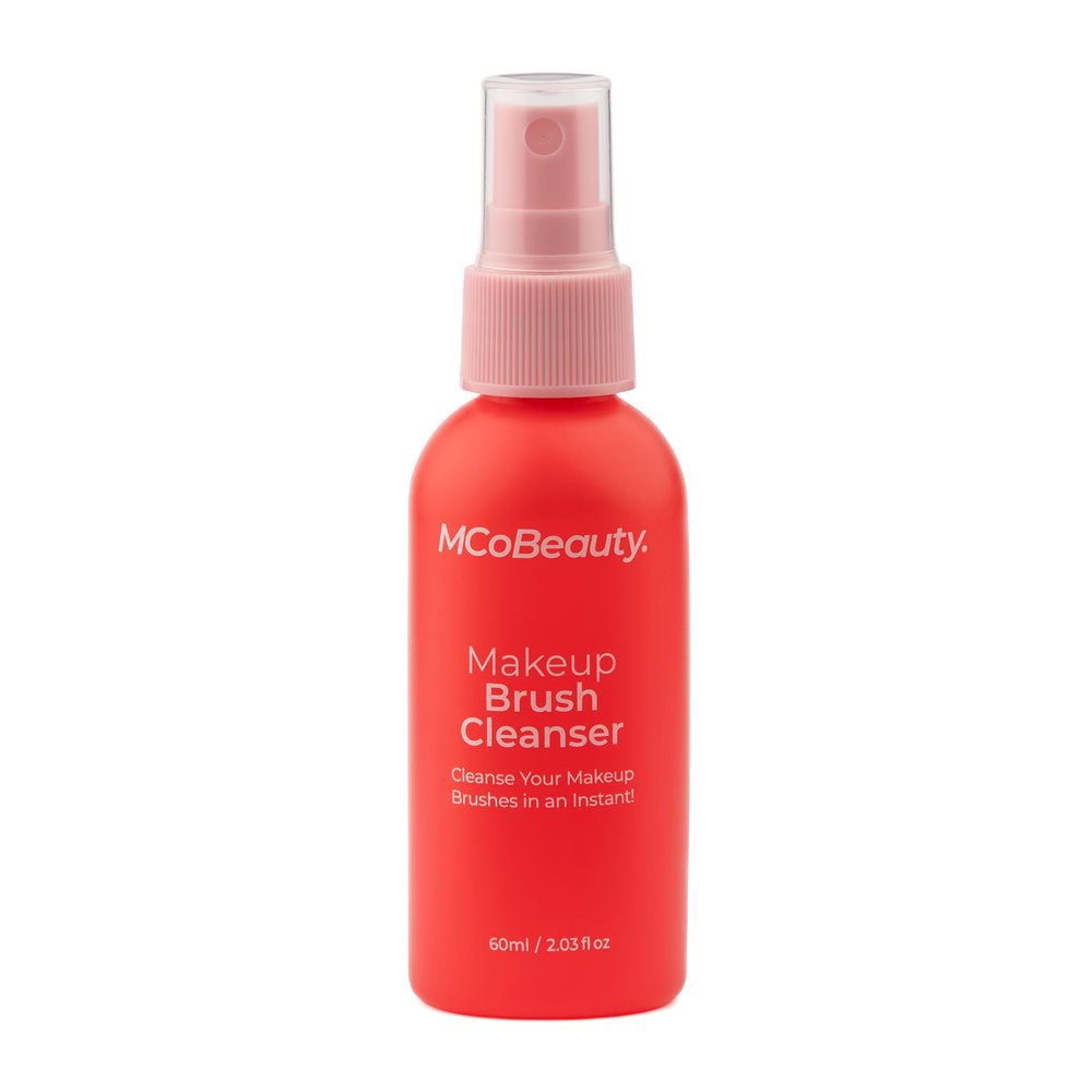 MCoBeauty - Makeup Brush Cleanser - Instant Refresher Spray for Quick Cleaning, Gentle No-Rinse Formula - Makeup Brush Cleaner, Vanity Accessories, Beauty Products