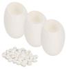 50pcs Care Silks, Easy to Use Blackhead Removal Exfoliating Silkworm Balls, Lightweight and Portable Care Silks for Care Deep Cleansing view 1