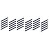 balacoo 30pcs Double-Sided Nail Files Sanding Block Sponge Board Nail Buffers for Natural Fake Portable Washable for Art view 1