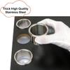 QUEESALN Hair Styling Station with Curling Hot Iron, Organizer Holder for Salon Appliances - 3pcs 2inch Stainless Steel Tubes view 3