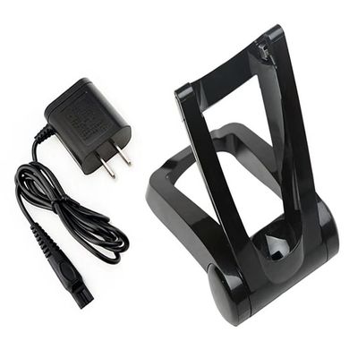 2023 New Version Replacement Folding Charging Stand + Power Cord for Norelco RQ1200 Series Shavers