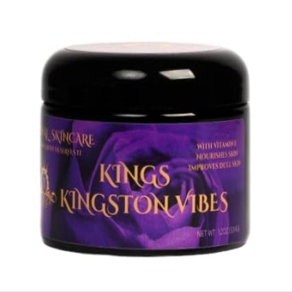 Royal Skincare Kingston Vibes, Premium Body Butter for Men, Hydrating Skincare for Dry Skin, Uneven Skin Tone, Reducing Wrinkles, Restoring Skin Appearance, 8 oz, 12 oz. (12 oz)