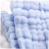 Alipis 9pcs Boy Girl Face Washing Towel Soft Absorbent Kerchiefs for Boy Girl for Saliva Wiping and Teething Green view 2