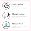 [thebom] Ultra-Fine Slim Eyeliner Waterproof Liquid Eye Makeup (Black, 1ea) view 2