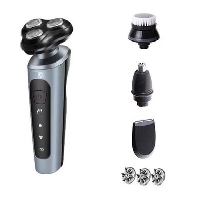 Electric Razors for Men,9D Multi-Function Electric Shaver, 4 in 1 Dry Wet Waterproof Rotary Shaver Razors,USB Rechargeable Shaving Traveling Husband